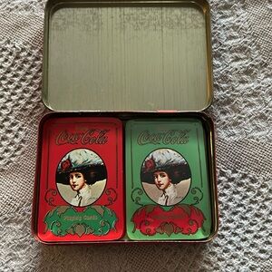 Coca-Cola playing cards